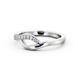 Half Eternity Ring, Contemporary Design