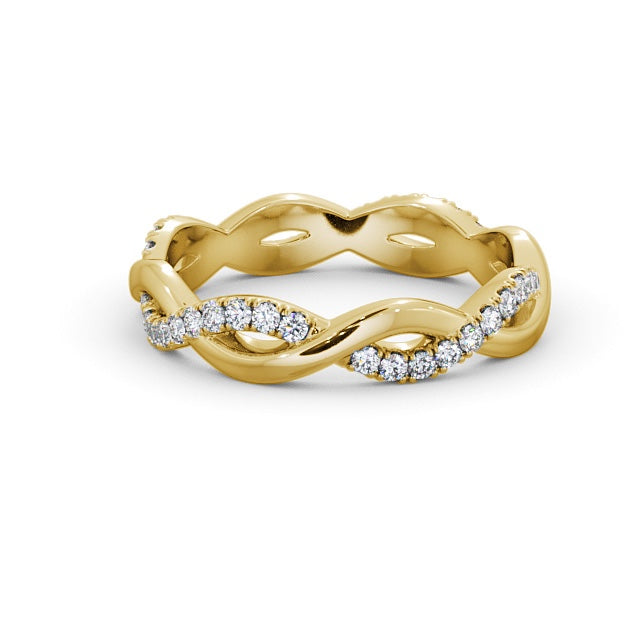 Full Eternity Ring, Contemporary Twist Design