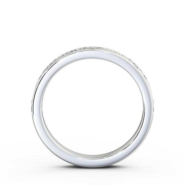 Half Eternity Ring, Round Cut Vintage Design