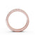 Half Eternity Ring, Vintage Design, Round Cut