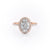 Oval Cut Moissanite Engagement Ring With Halo