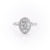 Oval Cut Moissanite Engagement Ring With Halo