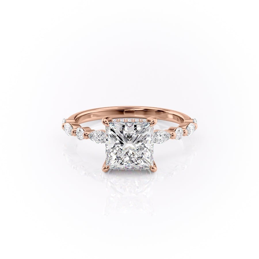 platinum diamond celtic trinity knot engagement ring wedding ring