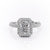 RADIANT CUT MOISSANITE FULL SET