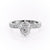 RADIANT CUT MOISSANITE STONE SET SHOULDERS WITH MILGRAIN EDGE