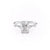 Radiant Cut Moissanite Vintage Design