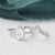 Vintage Style Bridal Ring Set, Pear Cut Center Stone