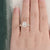 Bridal Ring Set, Emerald Cut Center Stone