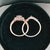 Vintage Style Bridal Ring Set, Oval Cut Center Stone