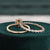 Bridal Ring Set, Oval Cut Center Stone