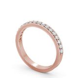 Classic Half Eternity Ring, Round Cut