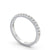 Classic Half Eternity Ring, Round Cut
