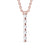 Drop Bar Pendant 0.20ct