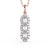 Drop Vintage Style Pendant 1.85ct