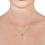 Drop 3 Stone Pendant 0.75ct