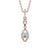 Drop Vintage Style Pendant 0.55ct