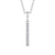 Drop Bar Pendant 0.20ct