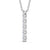 Drop Bar Pendant 0.20ct