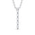 Drop Bar Pendant 0.20ct