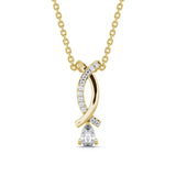 Drop Pear Pendant 0.50ct