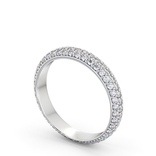 Full Eternity Ring, Round Cut Pave Set