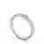 Half Eternity Ring, Round Cut Vintage DesignHalf Eternity Ring, Round Cut Vintage Design