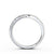 Half Eternity Ring, Round Cut Cross Over