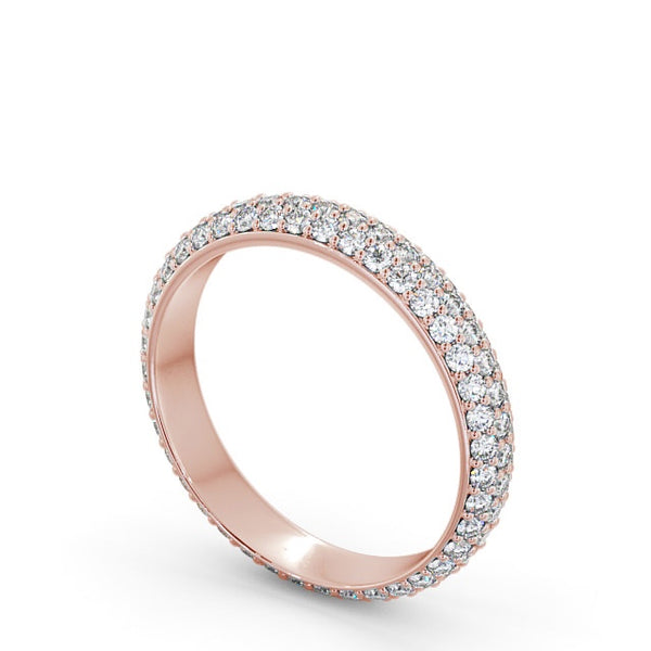 Full Eternity Ring, Round Cut Pave Set