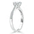 Oval Cut Moissanite Engagement Ring, Classic Style