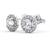 Halo Earrings 0.95ct each