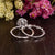 Classic Oval Cut Halo, Bridal Ring Set