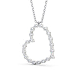 Heart Shaped Pendant 0.70ct