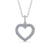 Heart Shaped Pendant 0.50ct