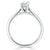 Oval Cut Moissanite Engagement Ring, Classic Design