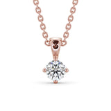 Copy of Round Cut Classic Solitaire Pendant